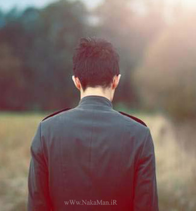 غمگین مرد خداحافظ رفیق