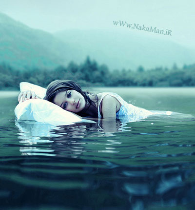 خیال کن نفس بکش خوابیدی رو بال موجا هدیه کارون