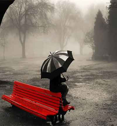 شوریده سر عکس عاشقانه قدیمی چتر