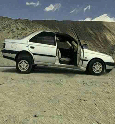 آهنگ لاتی ببین ۴۰۵ زیر پاشه تخت گاز میره سمت گناوه