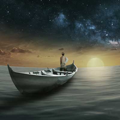 آهنگ منم چون قایقی تنها از سهیل غنی پور