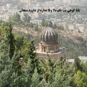 دانلود آهنگ بابا کوهی بت بگم دلا وفا نداره از داوود دهقان