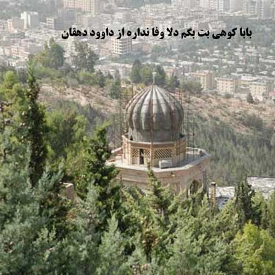 بابا کوهی بت بگم دلا وفا نداره از داوود دهقان