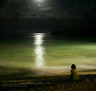 بیا به کنارم بین شب تارم